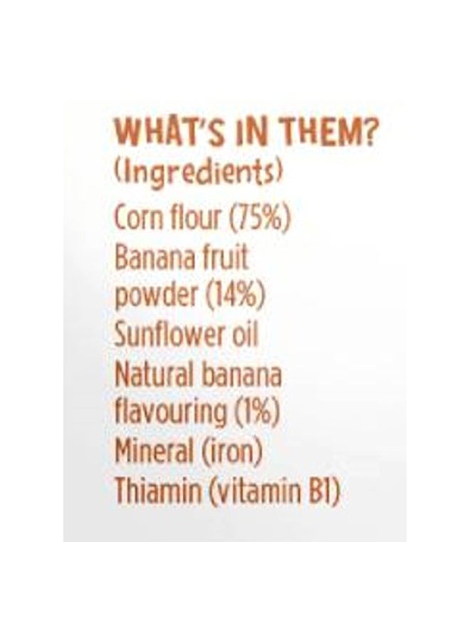 Kiddylicious Banana Fruity Puffs 7+Months 4X10G - Image 4